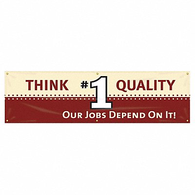 ACCUFORM MBR928 Safety Banner 28in x 96in Poly Sheeting