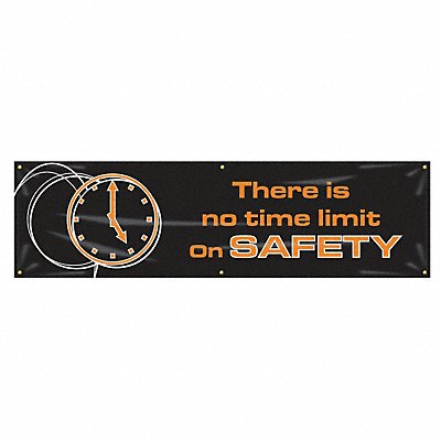 ACCUFORM MBR973 Safety Banner 28in x 96in Poly Sheeting
