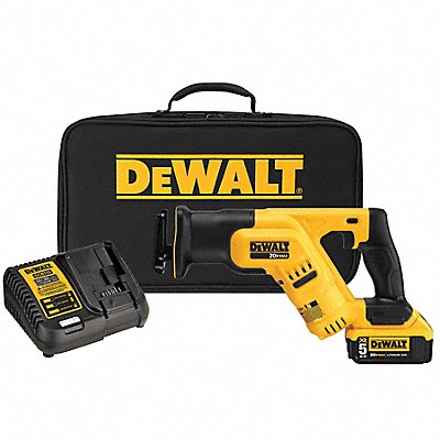 DEWALT DCS387P1 Cordless Recip Saw Kit 2900 SPM 20VDC