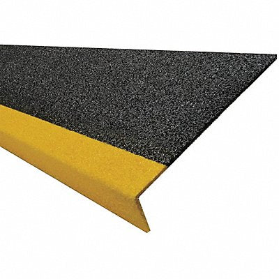 SURE-FOOT 9N12117X002417H FRP Step Cover Yellow/Blk 24 Fiberglasss