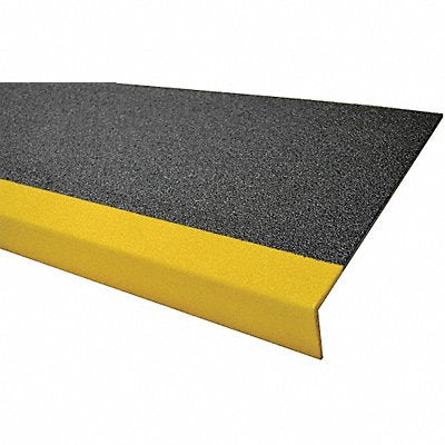 SURE-FOOT 9N12117X002417M FRP Step Cover Yellow/Blk 24 Fiberglasss