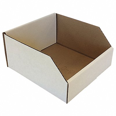 PACKAGING CORPORATION OF AMERICA BIN89 Corr Shelf Bin White Cardboard 4 1/2 in