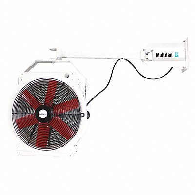 MULTIFAN B4E50TDF Corrosion Resistant Industrial Fan 20 Blade Dia