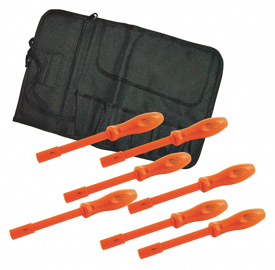 ITL 2295 Nut Driver Set 7 Pieces SAE Hollow Ins