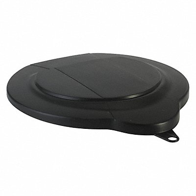 VIKAN 56899 Pail Lid Black 9 3/4 in Diameter