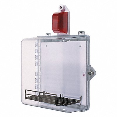 SAFETY TECHNOLOGY INTERNATIONAL STI7534 Protective Cabinet 16-1/4in Siren/Strobe