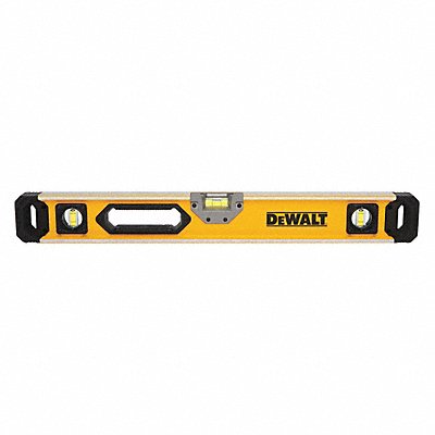 DEWALT DWHT43025 Box Beam Level Aluminum 24 in Yellow