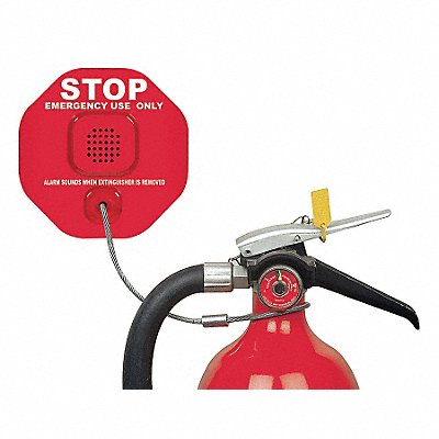 SAFETY TECHNOLOGY INTERNATIONAL STI6200R Fire Extinguisher Alarm 9V Battery Sound