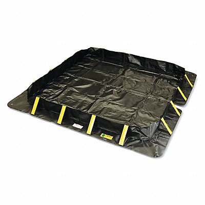 ENPAC 4812261BKSU Spill Berm 12 ft.Lx26 ft.Wx1 ft.H Black