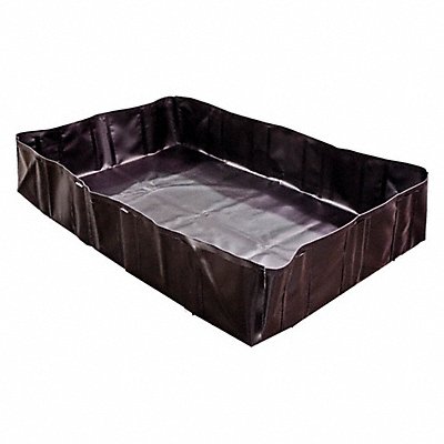 ENPAC 4815152BKSS Spill Berm 15 ft.Lx15 ft.Wx2 ft.H Black
