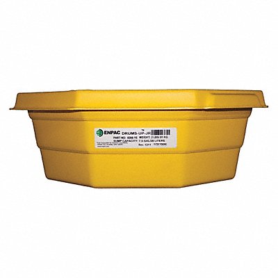 ENPAC 8200YE Spill Tray Yellow 7.5 gal HDPE