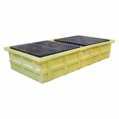 ENPAC 5482YED IBC Containment Unit with Drain Yellow