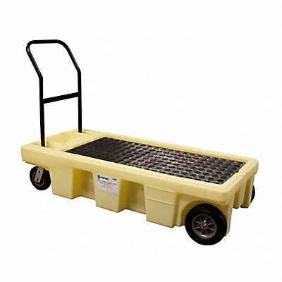 ENPAC 5200YEA Drum Spill Platform Cart Yellow 500 lb.