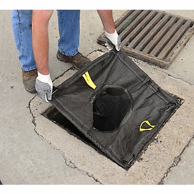 ENPAC 4343 Catch Basin Insert 500 gpm Black