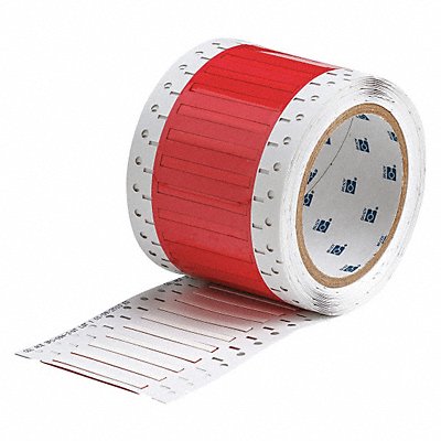 BRADY 3FR0942WT Wire Marking Sleeves 2 in W 0.182 in L