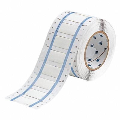 BRADY 3FR5002WTS Wire Marking Sleeves 2 in W 0.851 in L