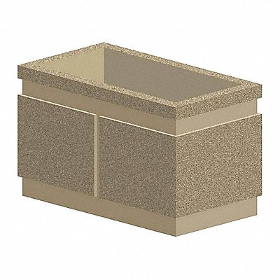 PETERSEN MFG. P18X33 Security Planter 20 in H