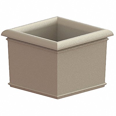 PETERSEN MFG. A48X48X36 Security Planter Concrete 36 in H