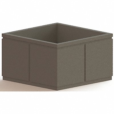 PETERSEN MFG. SP60 Security Planter Square 36 in H