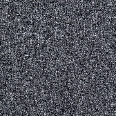 GRAINGER 31HL68 Carpet Tile 19-11/16in. L Navy PK20