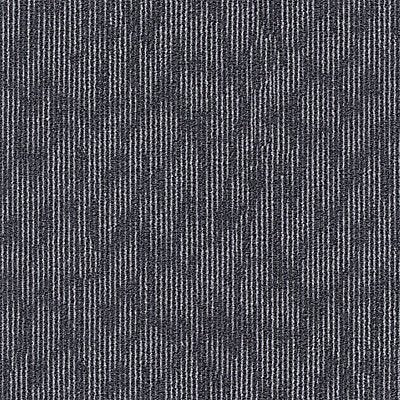 GRAINGER 31HL74 Carpet Tile 19-11/16in. L Charcoal PK20