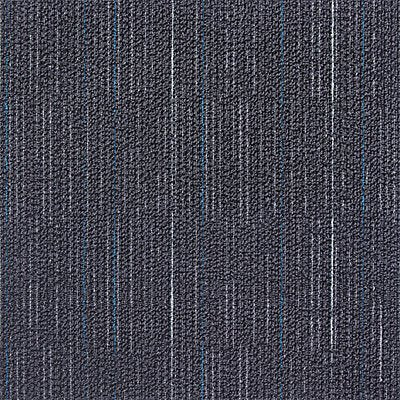 GRAINGER 31HL78 Carpet Tile 19-11/16in. L Charcoal PK20