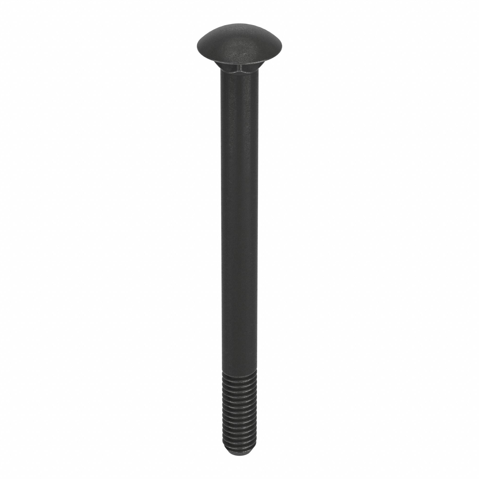 GRAINGER U083000250400 Carriage Bolt Steel Black Oxide 4in Sqr PK50