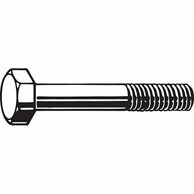 GRAINGER U042111000225 Structural Bolt, Steel, A325 Type 1, Hot Dipped Galvanised 1-8 2 1/4 L PK5