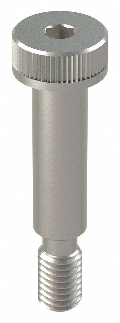 GRAINGER M510440600020 Shoulder Screw SS M5-0.8 10mmHdDia PK5