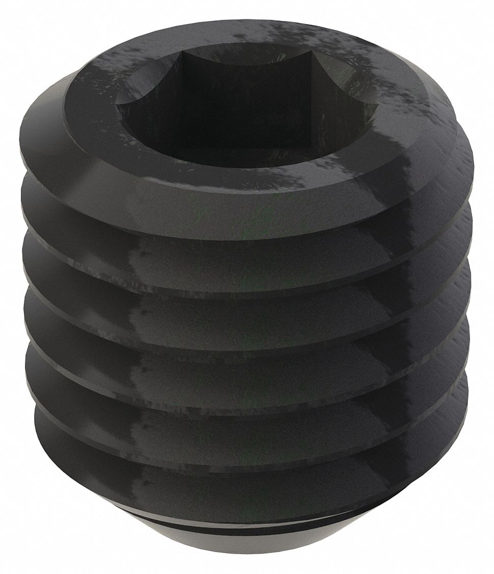 GRAINGER U078100620062 Socket Set Screw Grubscrew Flat Point 5/8 -11 5/8 L PK10