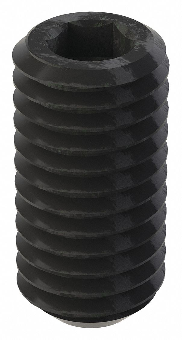 GRAINGER U078400500100 Socket Set Screw Grubscrew Cup Point Type 1/2 -13 1 L PK25