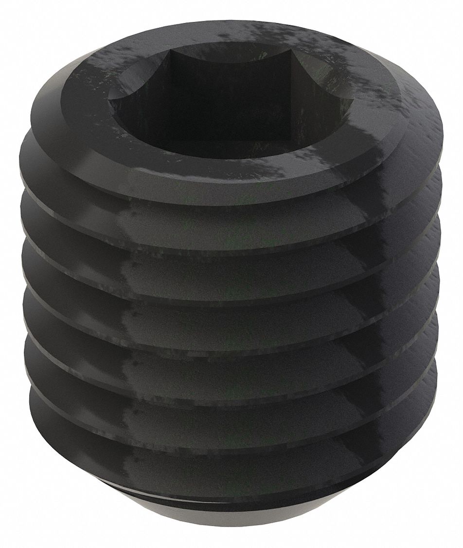 GRAINGER U078400750075 Socket Set Screw Grubscrew Cup Point 3/4 -10 3/4 L PK5