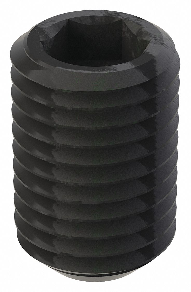 GRAINGER U078401000150 Socket Set Screw Grubscrew Cup Point Type 1 -8 1.5 L