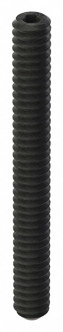 GRAINGER U078400110100 Socket Set Screw Grubscrew Cup Point Type #4-40 1 L PK100