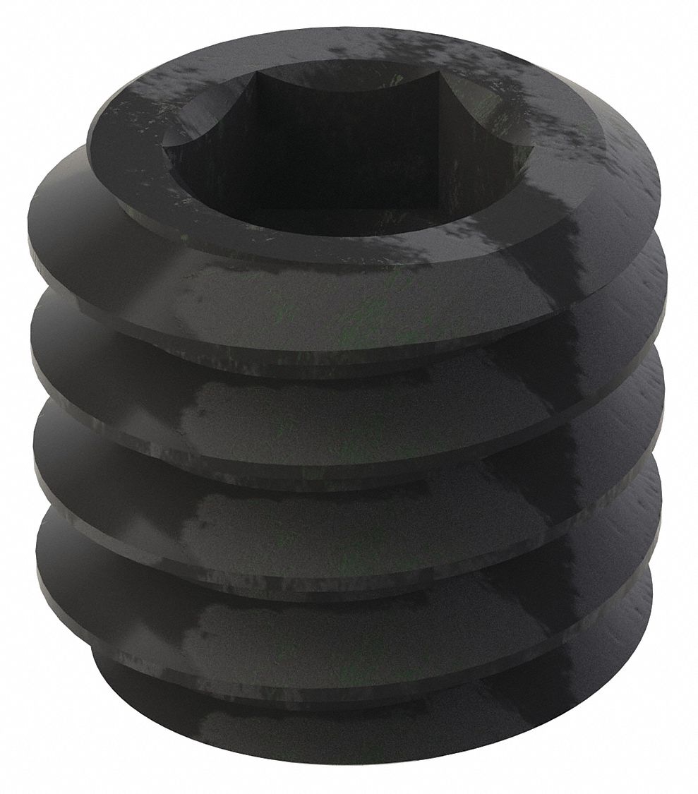 GRAINGER U078450250025 Socket Set Screw Grubscrew Oval Point 1/4 -20 1/4 L PK100