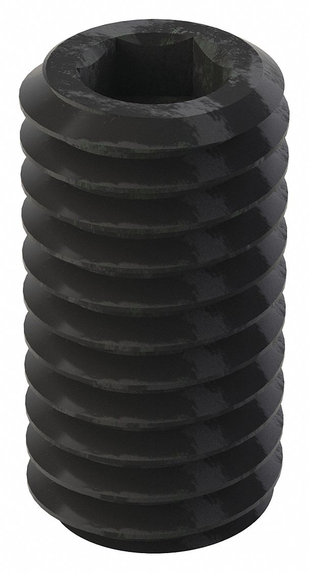 GRAINGER U078450370075 Socket Set Screw Grubscrew Oval Point 3/8 -16 3/4 L PK100