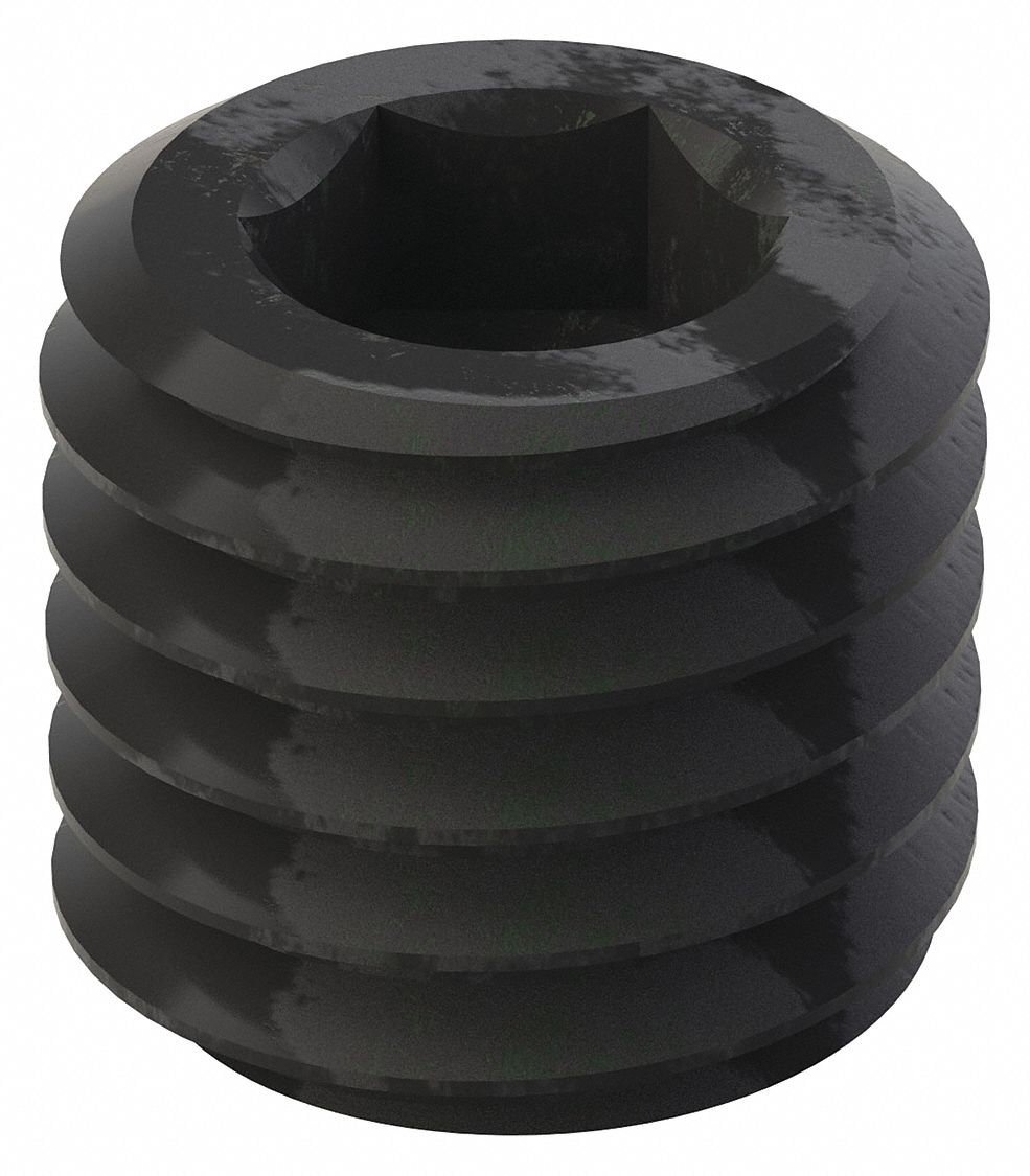 GRAINGER U078450500050 Socket Set Screw Grubscrew Oval Point 1/2 -13 1/2 L PK50