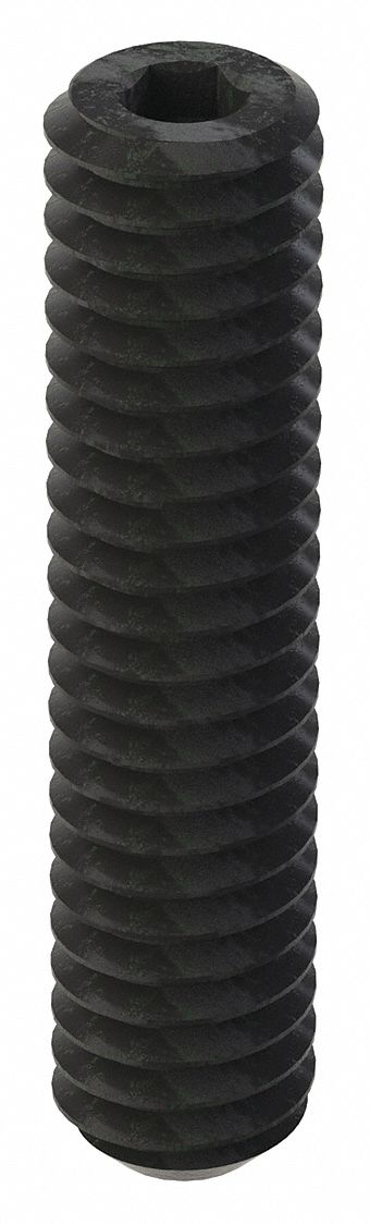 GRAINGER U078520110050 Socket Set Screw Grubscrew Cup Point #4-48 1/2 L PK100