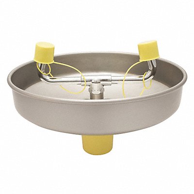 BRADLEY S90285 Eyewash BowlAssy Alu Brass SS 10-3/4in