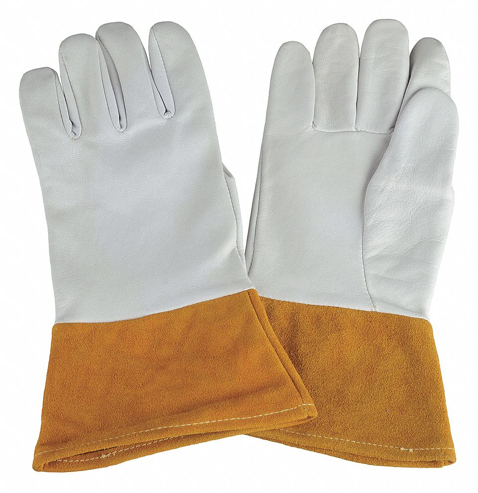 CONDOR 31KY85 H7890 Welding Gloves TIG S/7 PR