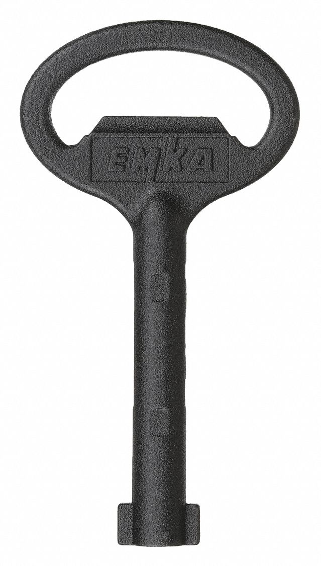 HUBBELL-WIEGMANN N41214TVPK Key Zinc Black Matted