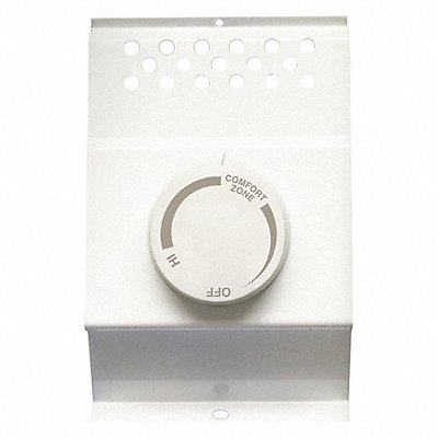 CADET BTF2W Thermostats for Electric Baseboard Heaters 6-1/16 H 2 Pole