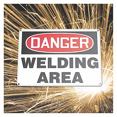 ACCUFORM PWD112RD Welding Curtain 6 ft W Printed Red