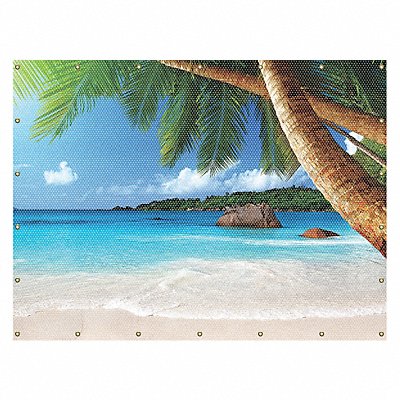 ACCUFORM PWD138YL Welding Curtain 8 ft W Printed Yellow