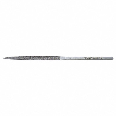 STRAUSS NF2102TD126 Needle File Swiss Barrette 5-1/2 in L