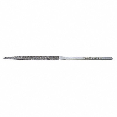 STRAUSS NF2102TD91 Needle File Swiss Barrette 5-1/2 in L