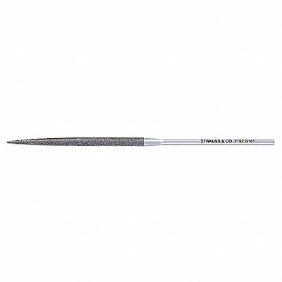 STRAUSS NF2192D126 Needle File Swiss Crossing 5-1/2 in L