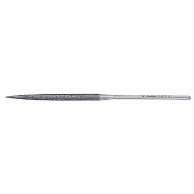 STRAUSS NF2152D91 Needle File Swiss Half Round 5-1/2 in L