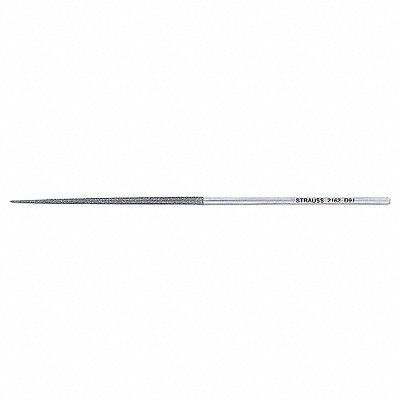 STRAUSS NF2162D181 Needle File Swiss Round 5-1/2 in L