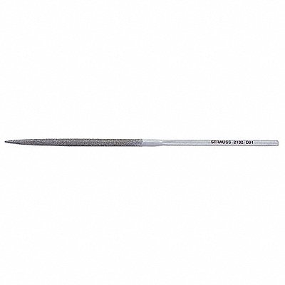 STRAUSS NF2132D126 Needle File Swiss Triangular 5-1/2 in L